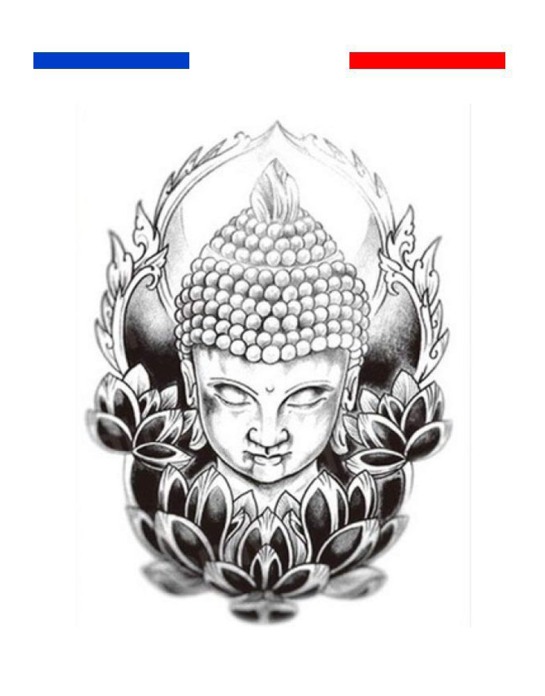 Tatouage Bouddha Lotus Mon Petit Tatouage Temporaire
